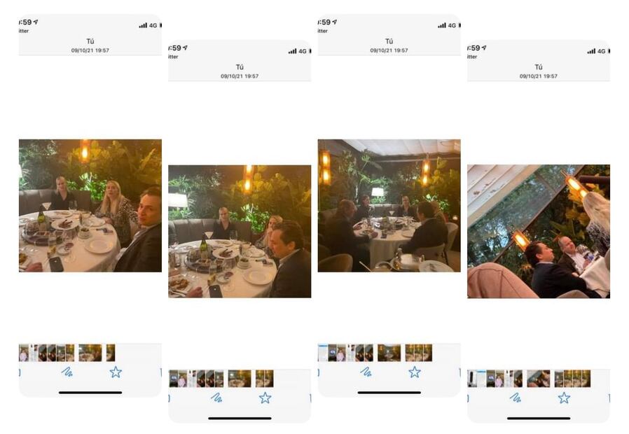 La vez que Emilio Lozoya fue captado cenando pato pekinés en el restaurante Hunan. Foto: Redes sociales