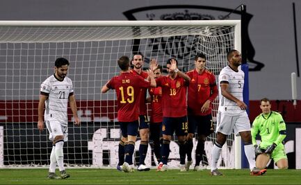España humilla a Alemania en la UEFA Nations League
