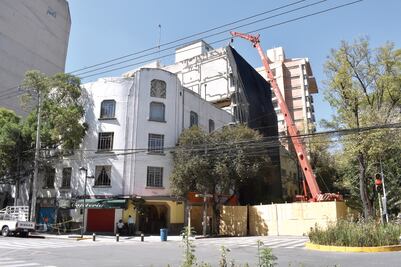 Demolición de edificio de Sonora 149 en 100 días: obras