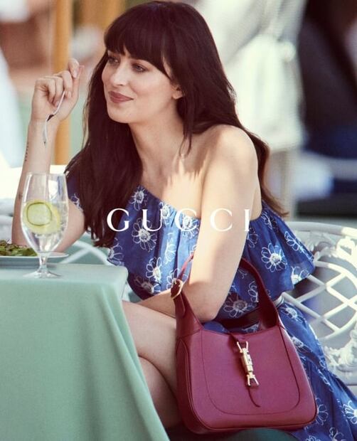Dakota Johnson protagoniza la nueva campaña de Gucci 