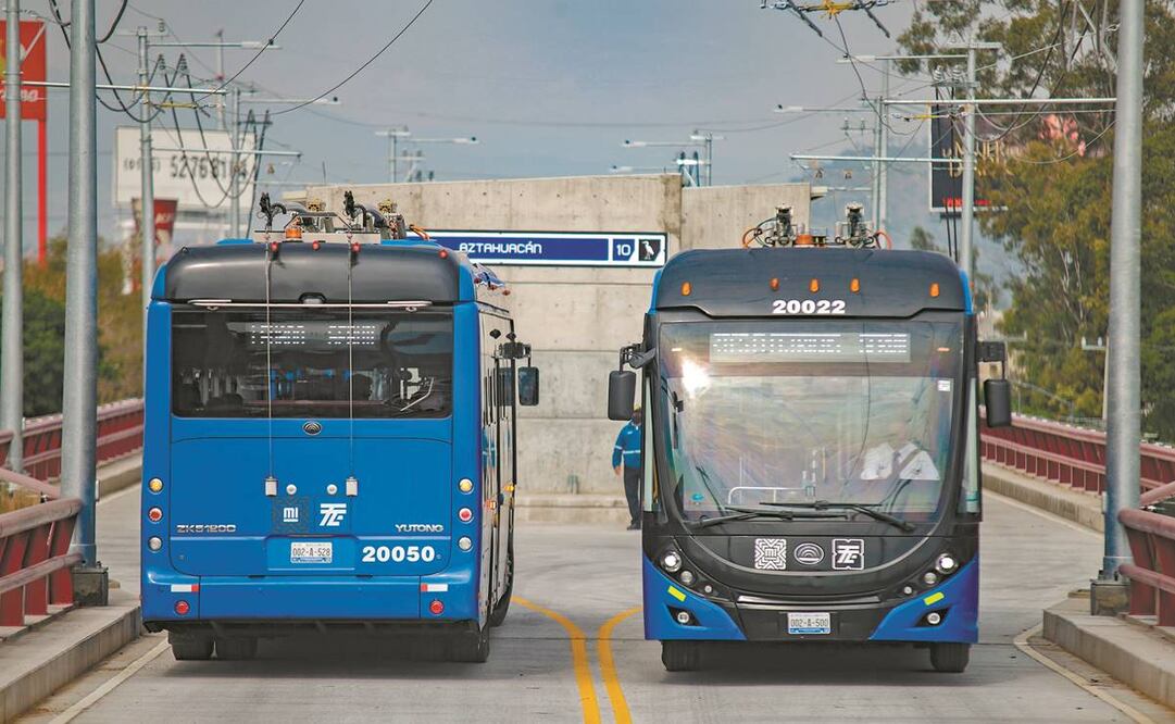 Actualmente el Trolebús Elevado está en fase de pruebas en su operatividad, mientras conductores de la Ruta 14 se capacitan. Foto: Especial.