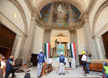 Aseguran que Templo de Nuestra Señora de los Ángeles, de la Guerrero, estaba afectado desde sismo del 85