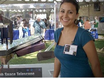 Joven mexicana triunfa en la NASA