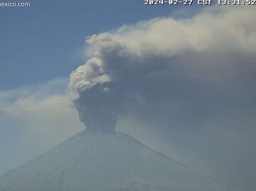 Volcán Popocatépetl: ¿En qué alcaldías de la CDMX se prevé caída de ceniza?