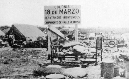 Las colonias para repatriados que organizó el gobierno mexicano