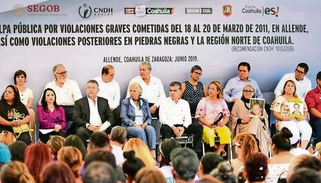 Desplazados de masacre de Allende esperan que EU haga justicia