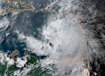 Huracán “Elsa” se dirige veloz hacia la isla Española