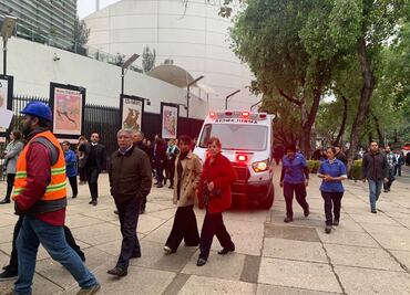 Senado participa también en macrosimulacro de sismo