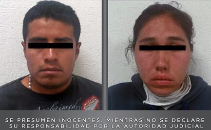 Detienen a pareja por presuntamente organizar saqueos a tiendas en Tecámac