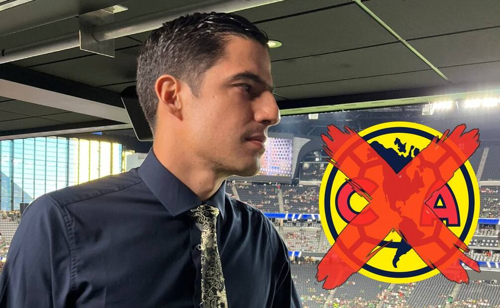 Andrés Vaca no estuvo en la transmisión de Televisa para el partido del América contra Querétaro. Foto: Especial