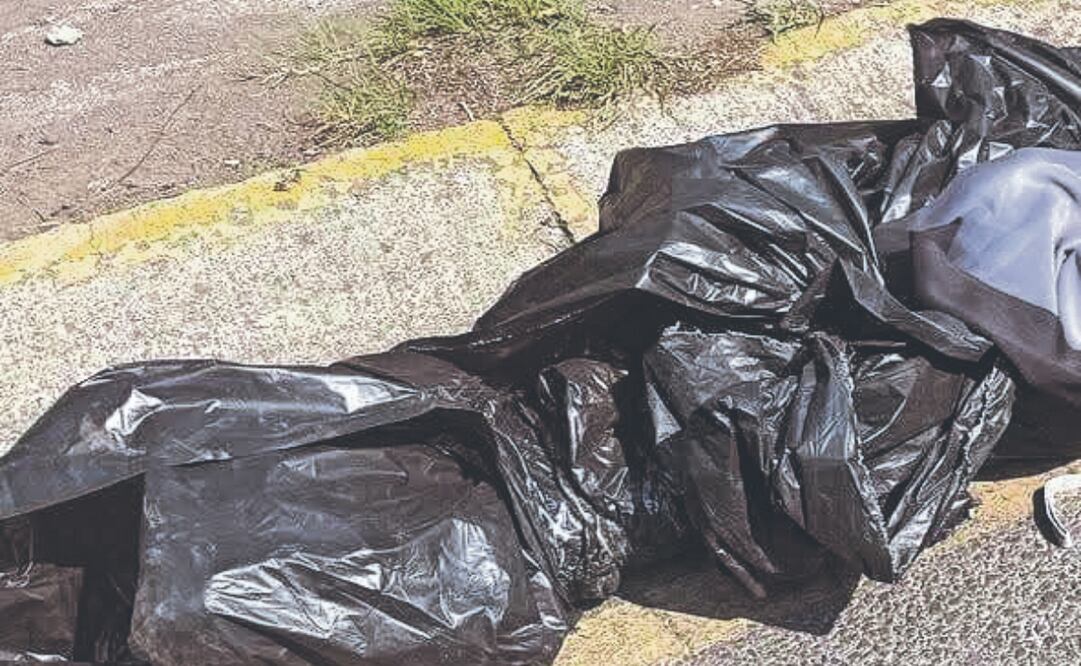 El cuerpo se encontró envuelto en una bolsa de plástico. Foto Especial