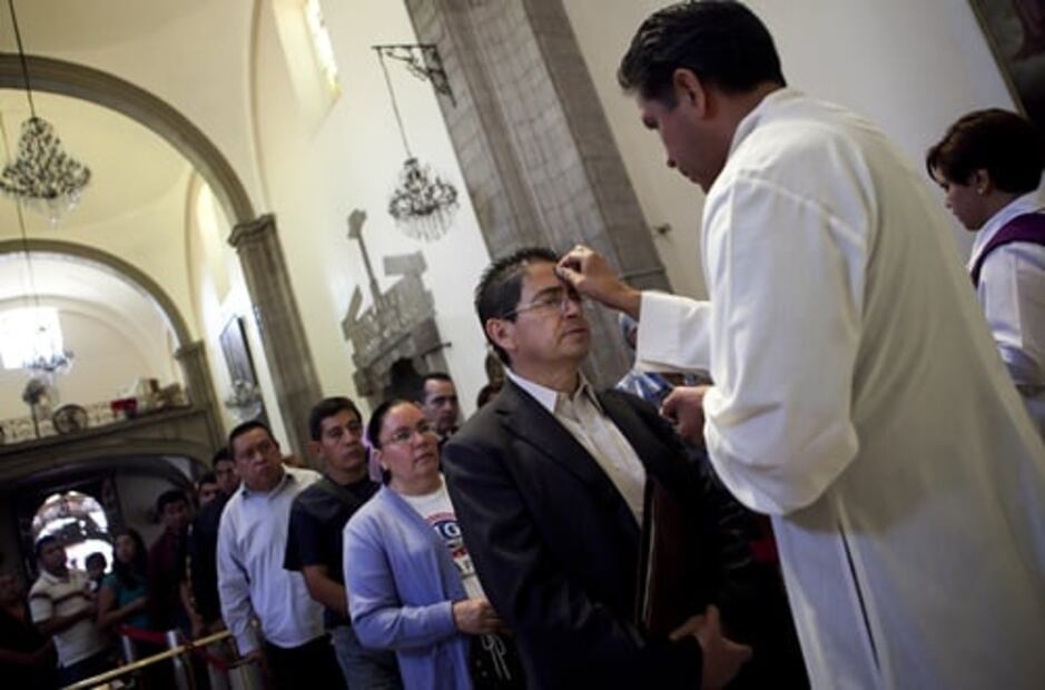 Miércoles de ceniza será el próximo 14 de febrero. Foto: Archivo/ EL UNIVERSAL
