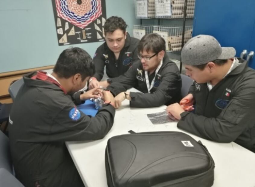 Mexican student creates material used at NASA’s space mission