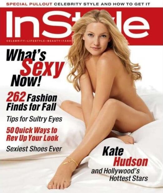 Kate Hudson recuerda con orgullo su polémico desnudo