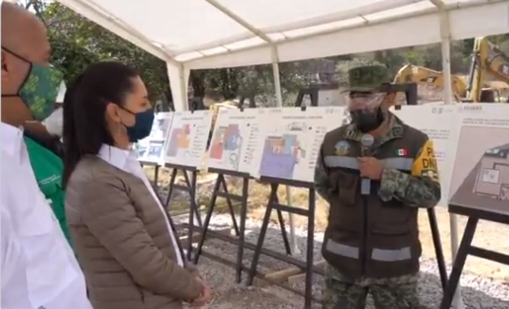 Sheinbaum visita predio donde será construido el Hospital General de Cuajimalpa