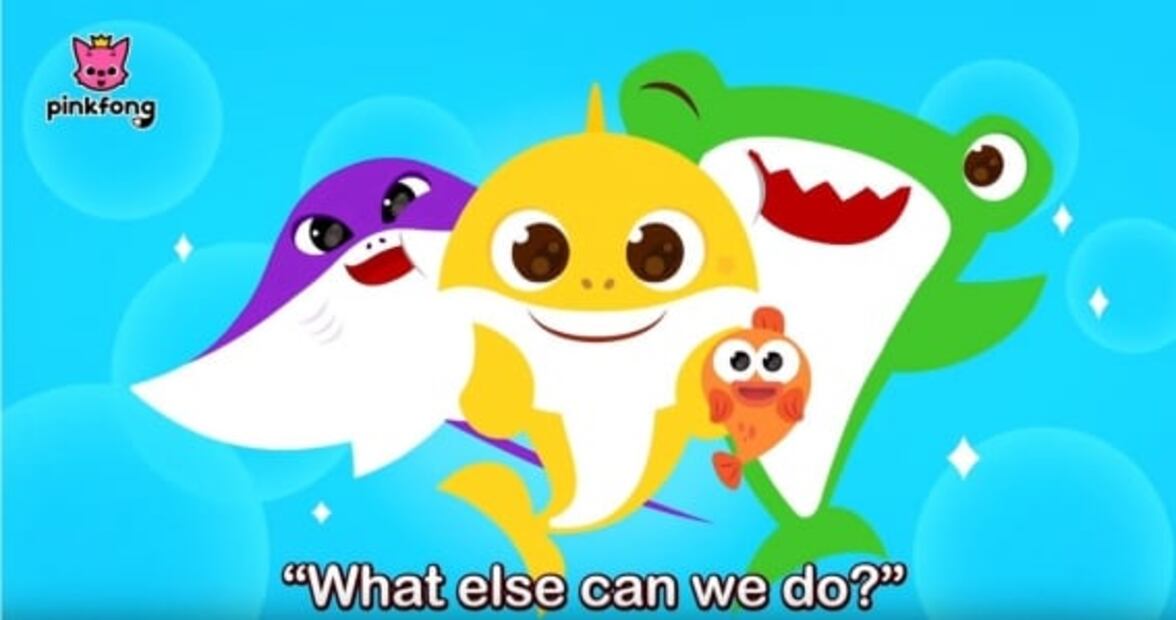 Baby Shark regresa para enseñarte cómo lavarte las manos y se vuelve viral