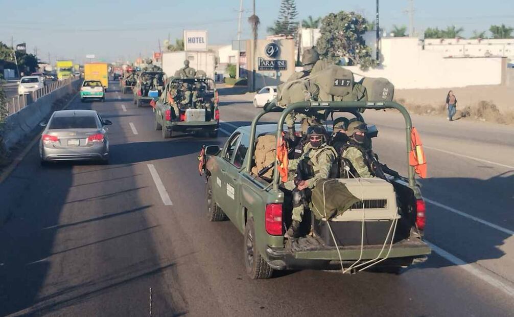 Mantienen un operativo de búsqueda de los agresores en Sinaloa. Foto: Especial