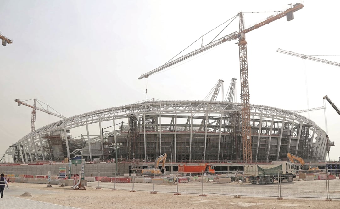 Estadio Al Wakrah en construcción | AFP 