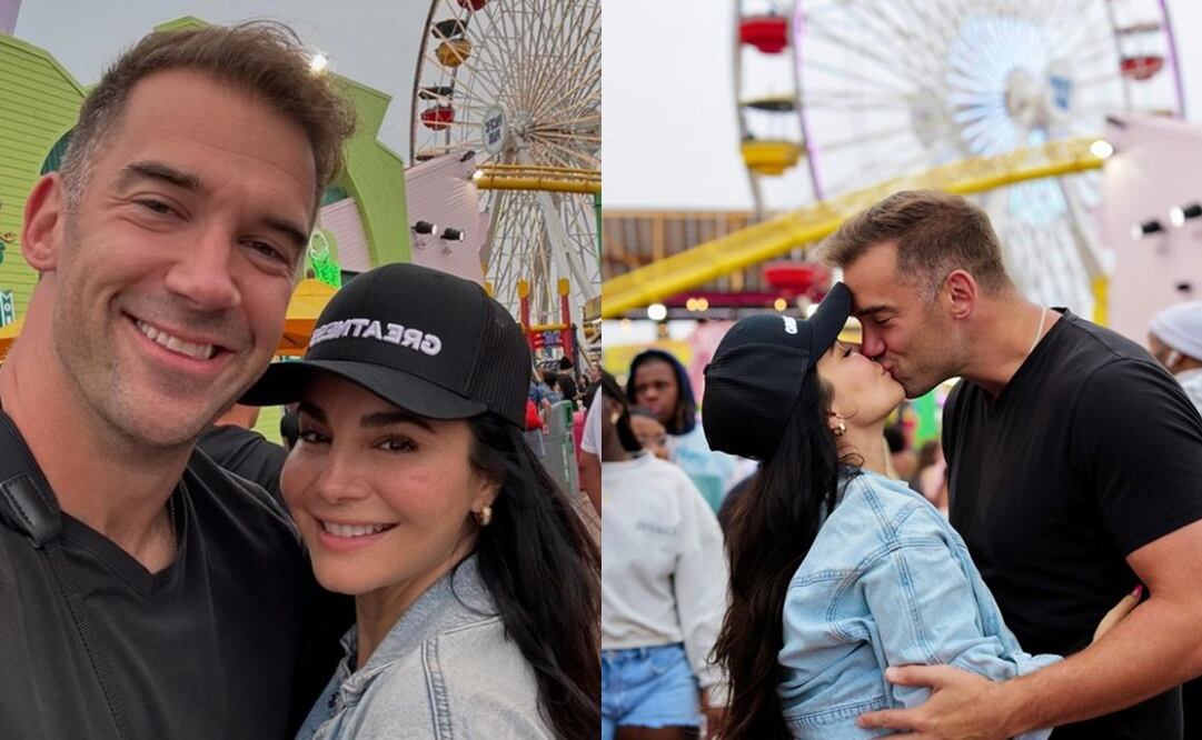 Martha Higareda y su prometido Martha Higareda. Foto: Instagram oficial.