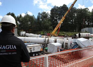 Línea 1 del suministro de agua arrancará esta tarde: Conagua