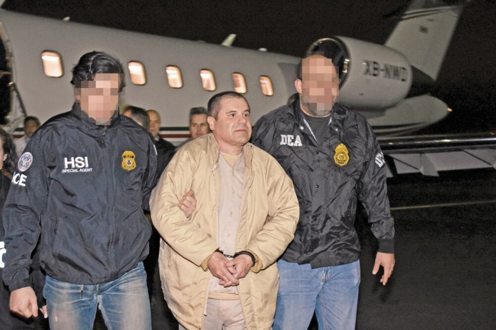 El Chapo fue detenido en México en enero del año pasado, seis meses después de haber escapado de una prisión de máxima seguridad (ARCHIVO EL UNIVERSAL)