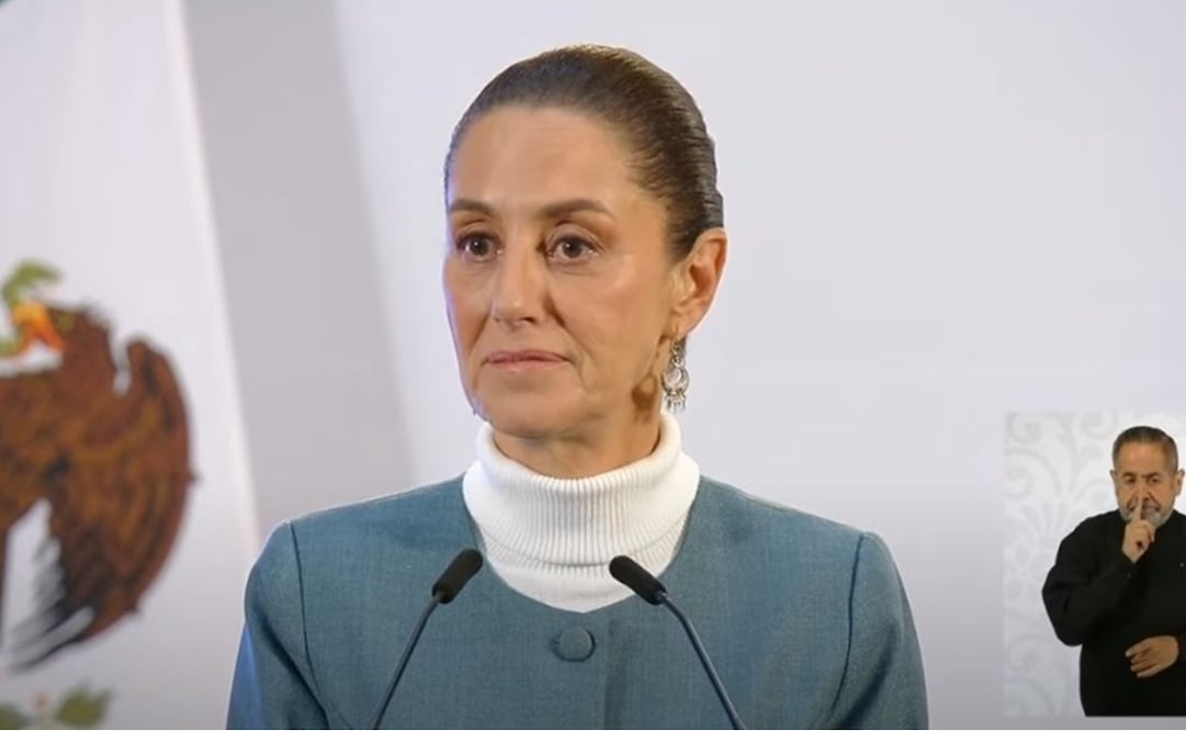 Claudia Sheinbaum durante la mañanera del 30 de octubre de 2024. Foto: Captura de pantalla
