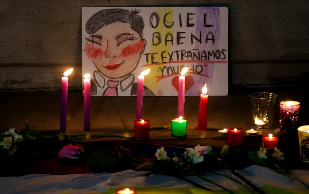 Velada en memoria de le magistrade Ociel Baena. Foto: Carlos Mejía/EL UNIVERSAL