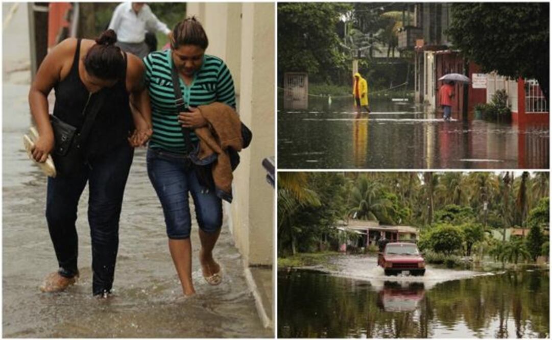Around 4,600 inhabitants of those municipalities have been affected by the rain. (Photo: Luma López/EL UNIVERSAL)