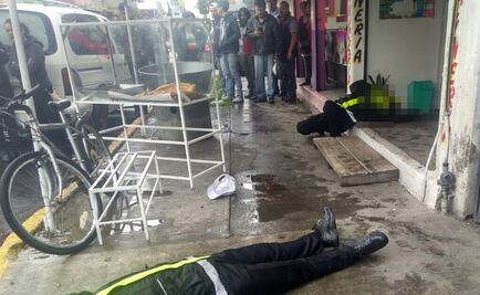 Asesinan a 2 policías en carnicería de Ecatepec