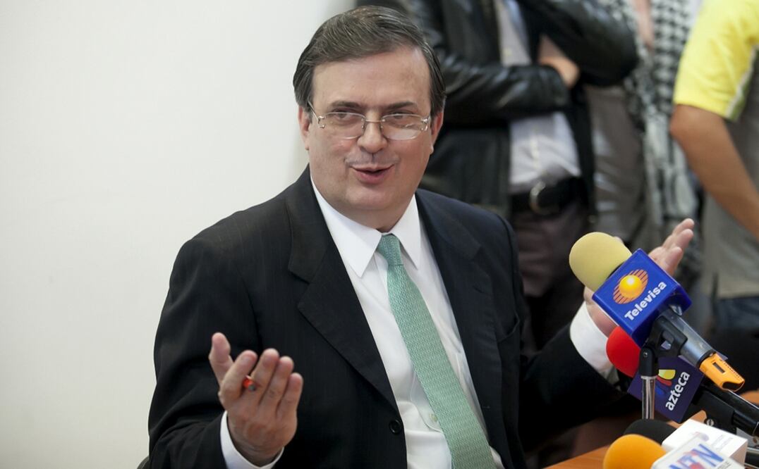 Marcelo Ebrard, propuesto por López Obrador como próximo secretario de Relaciones Exteriores. Foto: Archivo/EL UNIVERSAL