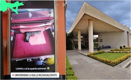 Padres de familia denuncian que joven ingresó armado a La Salle Neza