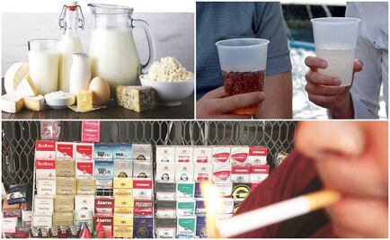 Lácteos, bebidas azucaradas y cigarros aumentan de precio, confirma la Canaco