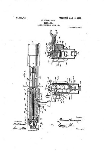 El primer fusil semiautomático en el mundo fue mexicano
