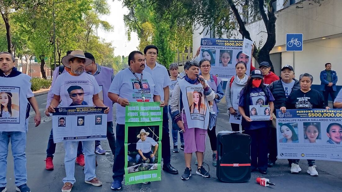 Las madres buscadoras piden alzar la voz ante todo, y no quedarse calladas. Foto: de Karen Vázquez