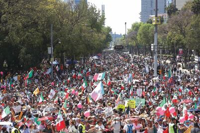 CDMX tiene más de 2 mil marchas al año