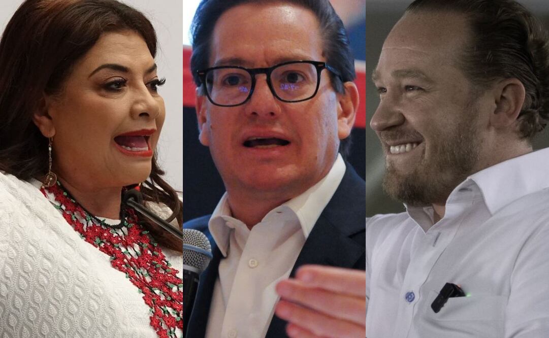 Candidatos para cargo de Jefe de Gobierno de la Ciudad de México 2024. Fotos: Cuartoscuro
