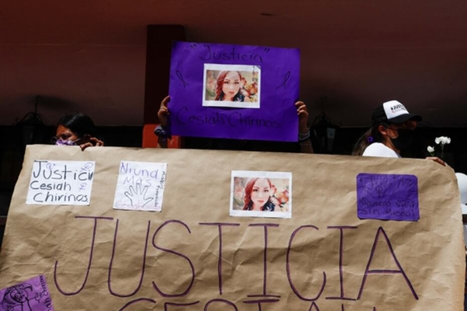 Gritan "justicia" para Cesiah, la joven madre asesinada en Tláhuac