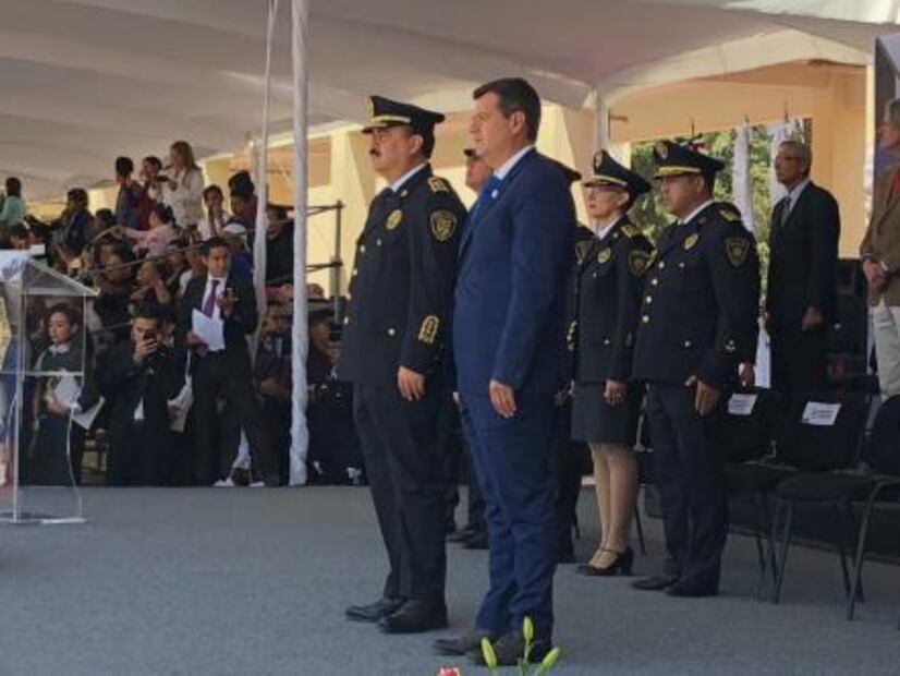 Encabeza José Ramón Amieva primer acto al frente de CDMX
