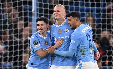 Manchester City golea al Copenhague y avanza a cuartos de final de la Champions League