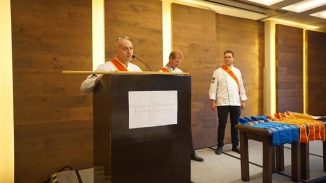 Chefs mexicanos son reconocidos como discípulos de Escoffier