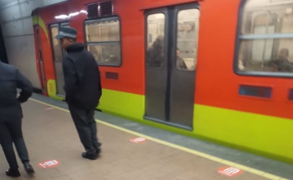 Crónica de una noche en el último vagón del Metro... con todo y Guardia Nacional