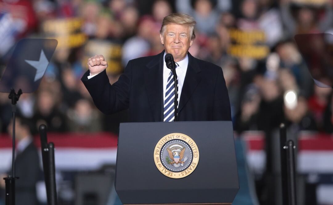 El presidente de Estados Unidos, Donald Trump. Foto: AFP