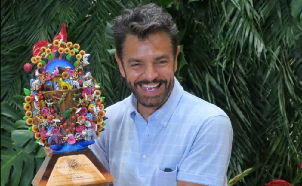 "Si AMLO quería foto conmigo, yo feliz"; Eugenio Derbez aclara que no inauguró Xcaret 