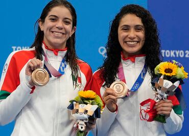 AMLO felicita a clavadistas Gabriela Agúndez y Alejandra Orozco por medalla de bronce en Tokio
