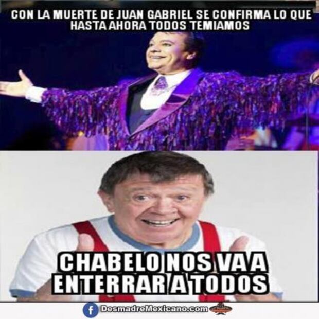 Los memes de Juan Gabriel