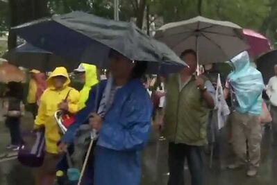 "¡Presentación con vida!", la consigna por los 43 de Ayotzinapa