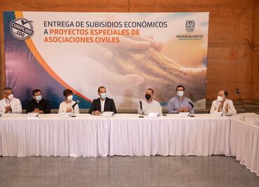 Martin Orozco ha entregado 70mdp en apoyos a asociaciones civiles de Aguascalientes