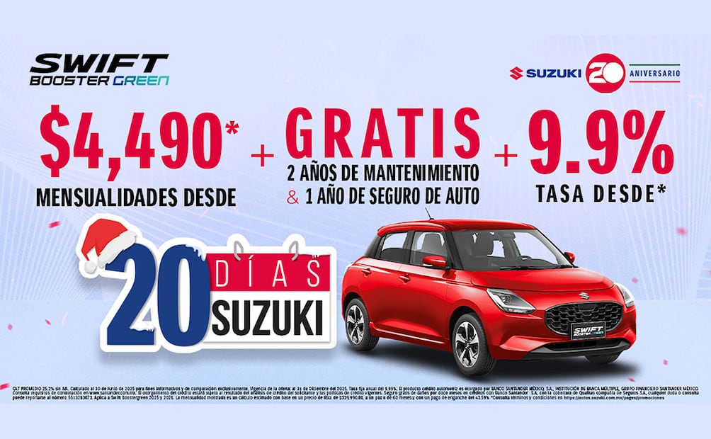 Foto: Cortesía Suzuki
