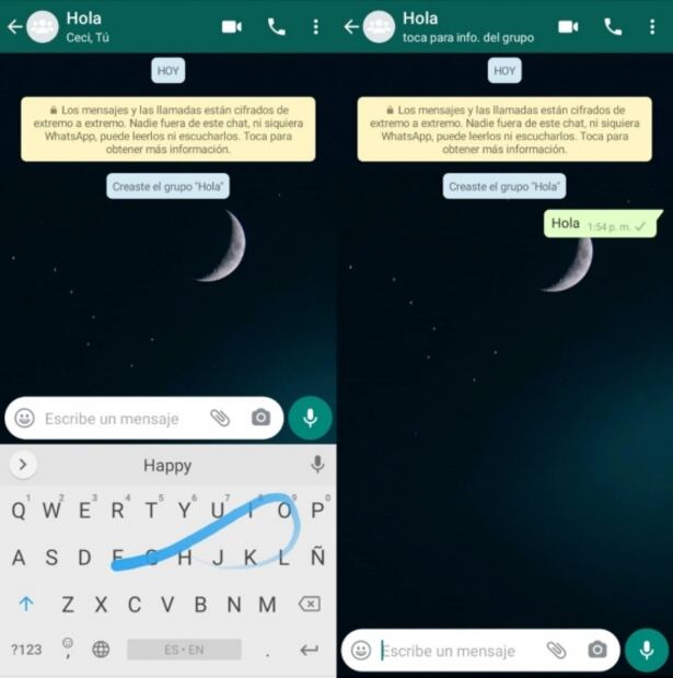 Cómo ahorrar tiempo al escribir en WhatsApp 