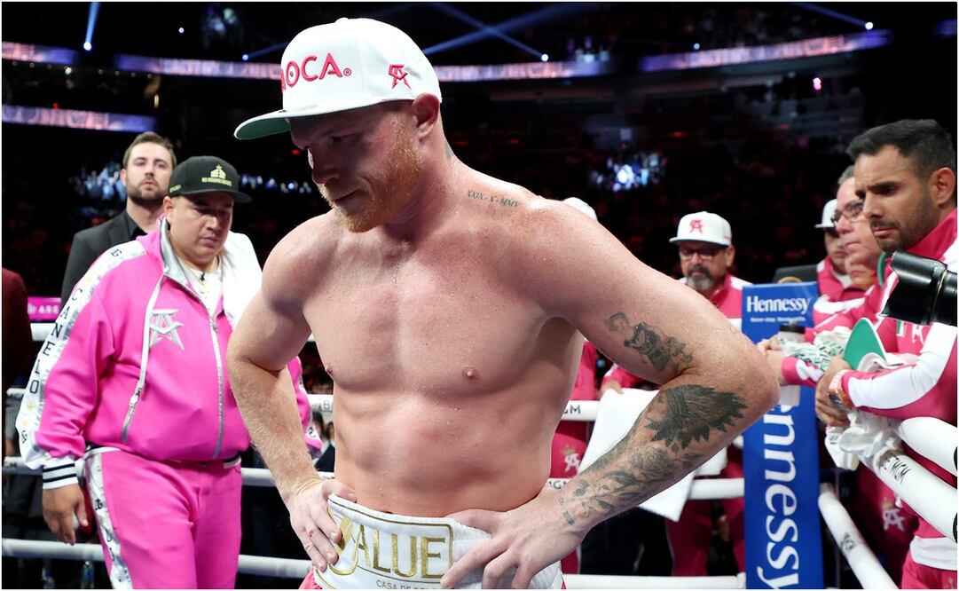 Canelo Álvarez no acepta la derrota, "Sentí que gané" / FOTO: AFP